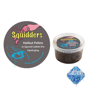 Catfish Pro Squidders Pre-drilled Glugged Halibut Pellets